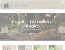 Tablet Screenshot of gargiulolandscape.com